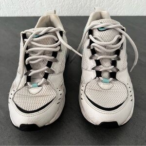 Nike Air Heights White Blue Platinum Tint Trainers Cl0603 002 - Women’s Size‎ 7